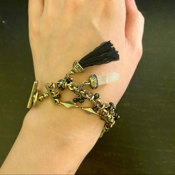 Chloe + Isabel bracelet with tassle - Picture 1 of 10